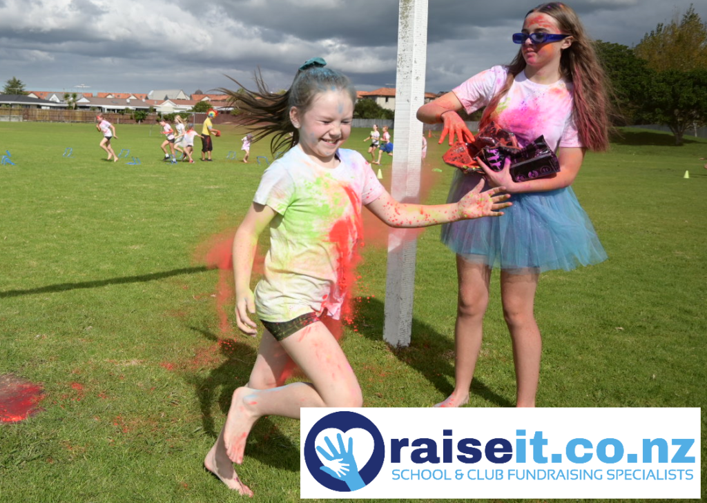 School Fun Run Colour Run online fundraiser nz