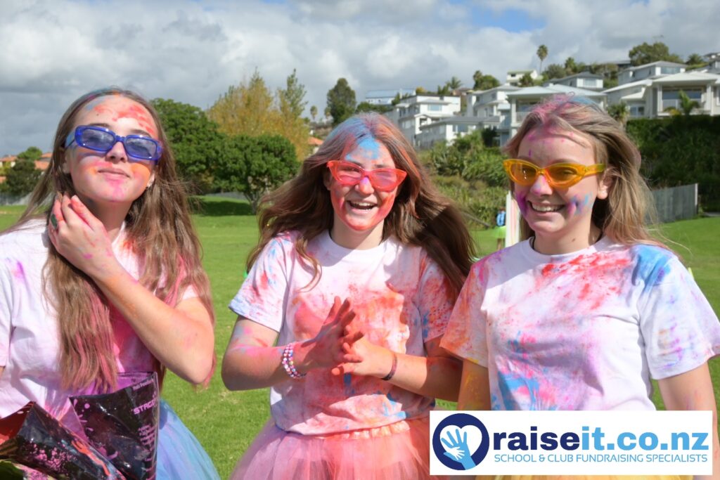 School Fun Run Colour Run online fundraiser nz