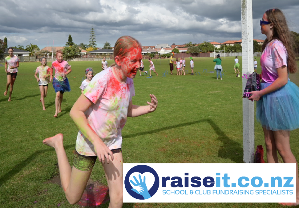 School Fun Run Colour Run online fundraiser nz