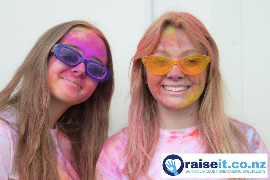 School Fun Run Colour Run online fundraiser nz