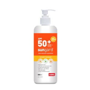 shows a picture of sunscreen for fundraiser